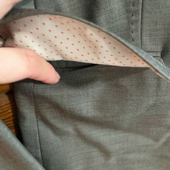 Stella McCartney Gray One Button Blazer Size 40 - Picture 10 of 11